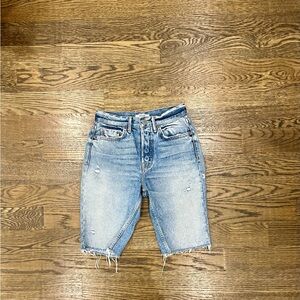 GRLFRND denim shorts size 24